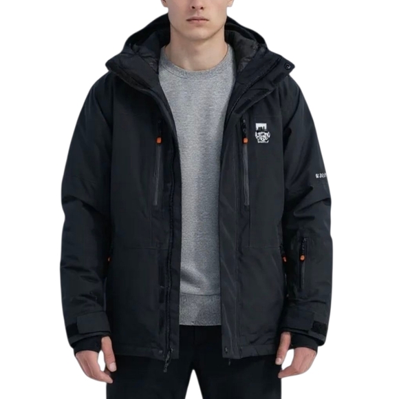 MONTEC Men's Black Fawk/Arch Ski/Snowboard Jacket - Size L - Picture 1 of 7